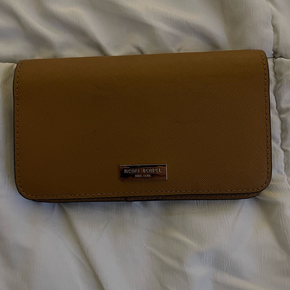 Henri Bendel Tan Wallet